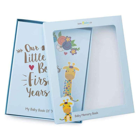 Baby Memory Book For Boys - Jungle Theme | Ronica - Memory Book